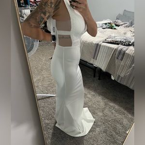 White dress